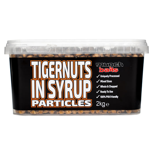 Munch Baits Tiger Nuts in Syrup Particles 2KG Tub