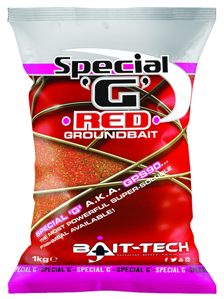 Special G red groundbait