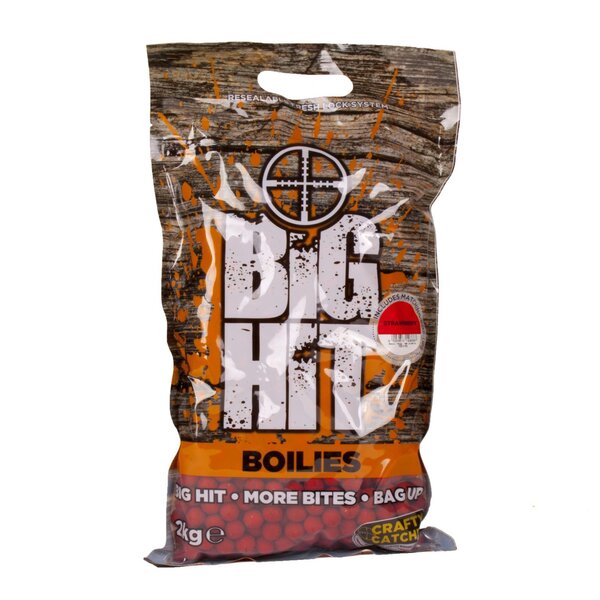 Strawberry cream 15mm boilies 2kg