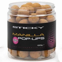 Sticky baits 16mm Manilla Pop Ups