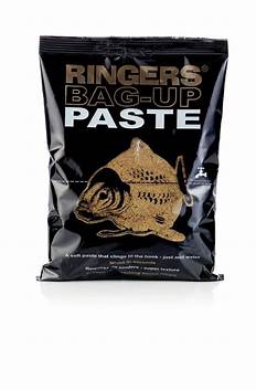 Ringers bag up dark green carp paste 350g