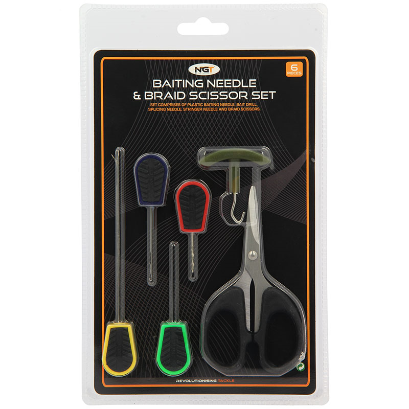 BAITING NEEDLE & SCISSOR SET